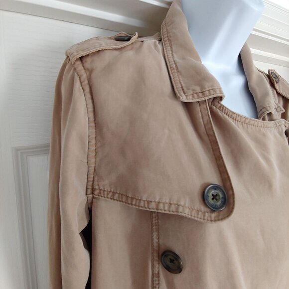 Abercrombie & Fitch Asymmetrical Loose Fit Fall Layering Jacket S - Picture 10 of 16